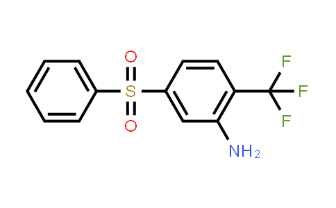 CAS No. 915763-83-6, 5-(Phenylsulfonyl)-2-(trifluoromethyl)aniline