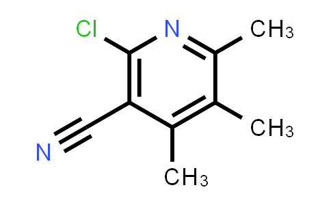 CAS No. 91591-64-9, 2-Chloro-4,5,6-trimethylnicotinonitrile