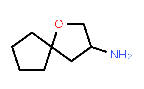 CAS No. 915920-80-8, 1-Oxaspiro[4.4]nonan-3-amine