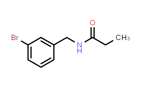 CAS No. 915923-10-3, N-(3-Bromobenzyl)propionamide
