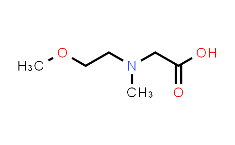 CAS No. 915925-21-2, N-(2-Methoxyethyl)-N-methylglycine