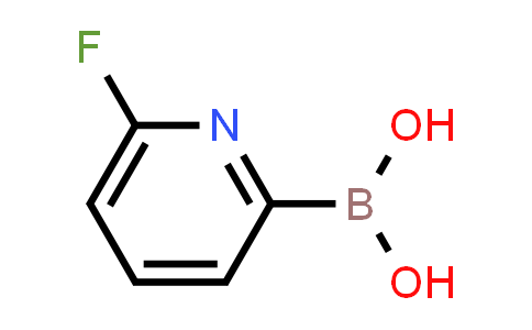 CAS No. 916176-61-9, 6-Fluoropyridine-2-boronicacid