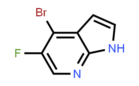 CAS No. 916177-01-0, 4-Bromo-5-fluoro-1h-pyrrolo[2,3-b]pyridine
