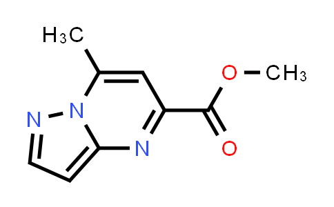 CAS No. 916211-74-0, Methyl 7-methylpyrazolo[1,5-a]pyrimidine-5-carboxylate