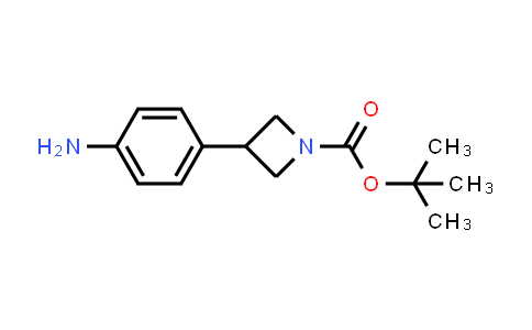 CAS No. 916421-36-8, tert-Butyl 3-(4-aminophenyl)azetidine-1-carboxylate