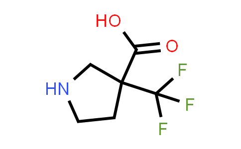 CAS No. 916423-57-9, 3-(Trifluoromethyl)pyrrolidine-3-carboxylic acid