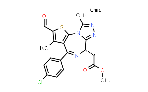916493-81-7 | Methyl (S)-2-(4-(4-chlorophenyl)-2-formyl-3,9-dimethyl-6H-thieno[3,2-f][1,2,4]triazolo[4,3-a][1,4]diazepin-6-yl)acetate