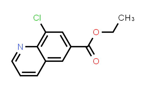 CAS No. 916812-09-4, Ethyl 8-chloro-6-quinolinecarboxylate