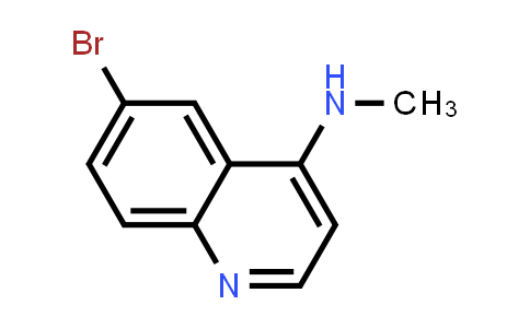 CAS No. 916812-31-2, 6-Bromo-N-methylquinolin-4-amine