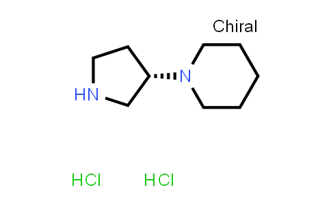 CAS No. 917505-12-5, (S)-1-(Pyrrolidin-3-yl)piperidine dihydrochloride