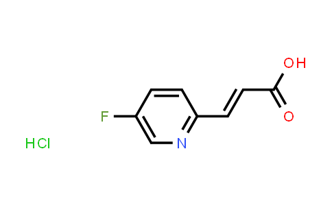 CAS No. 917760-91-9, (E)-3-(5-Fluoropyridin-2-yl)-2-propenoic acid hydrochloride