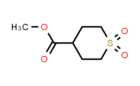 CAS No. 917807-18-2, Methyl tetrahydro-2H-thiopyran-4-carboxylate 1,1-dioxide