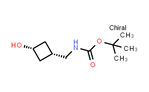 CAS No. 917827-92-0, tert-Butyl ((cis-3-hydroxycyclobutyl)methyl)carbamate