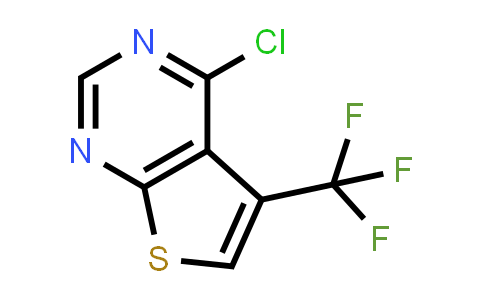 CAS No. 917909-58-1, 4-Chloro-5-(trifluoromethyl)thieno[2,3-d]pyrimidine