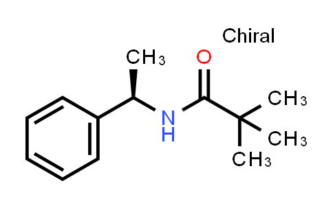 CAS No. 91797-84-1, (R)-N-(1-Phenylethyl)pivalamide