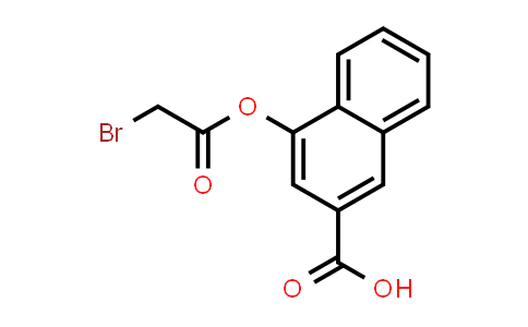 DY579907 | 91805-62-8 | 2-Naphthalenecarboxylic acid, 4-[(2-bromoacetyl)oxy]-