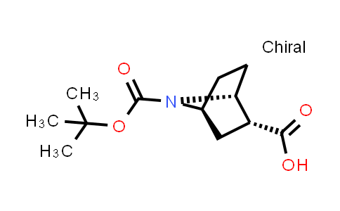 CAS No. 918411-43-5, (1R,2R,4S)-7-(tert-Butoxycarbonyl)-7-azabicyclo[2.2.1]heptane-2-carboxylic acid