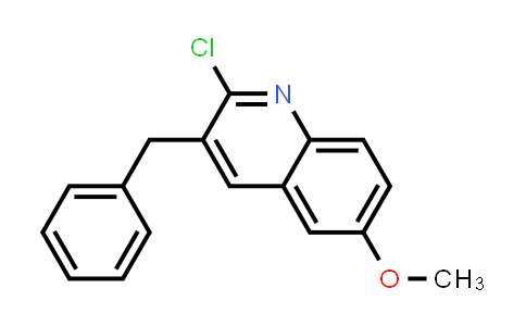 CAS No. 918518-74-8, 3-Benzyl-2-chloro-6-methoxyquinoline