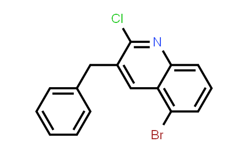 CAS No. 918518-79-3, 3-Benzyl-5-bromo-2-chloroquinoline
