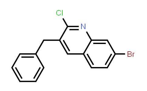 CAS No. 918518-81-7, 3-Benzyl-7-bromo-2-chloroquinoline