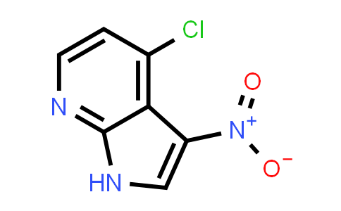 CAS No. 918519-53-6, 4-Chloro-3-nitro-1H-pyrrolo[2,3-b]pyridine