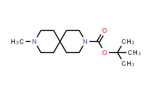 CAS No. 918653-13-1, 3,9-Diazaspiro[5.5]undecane-3-carboxylic acid, 9-methyl-, 1,1-dimethylethyl ester