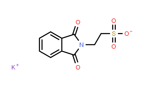 CAS No. 91893-72-0, 2-(1,3-Dioxo-1,3-dihydro-2H-isoindol-2-yl)ethanesulfonate potassium