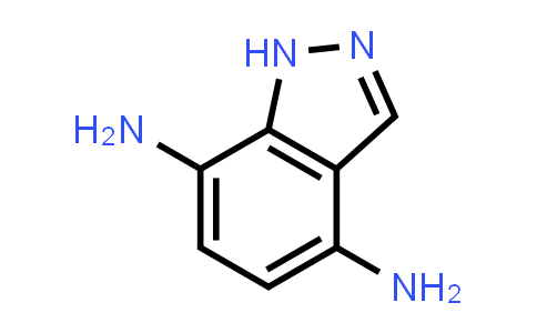 CAS No. 918961-26-9, 1H-Indazole-4,7-diamine