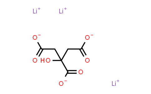 CAS No. 919-16-4, Lithium (Citrate)