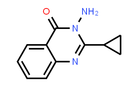 CAS No. 919028-65-2, 3-Amino-2-cyclopropylquinazolin-4(3H)-one