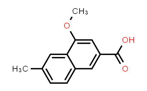 CAS No. 91903-19-4, 2-Naphthalenecarboxylic acid, 4-methoxy-6-methyl-