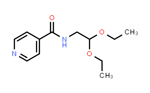 CAS No. 91908-44-0, N-(2,2-Diethoxyethyl)isonicotinamide