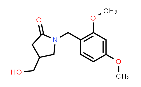 CAS No. 919111-34-5, 1-(2,4-Dimethoxybenzyl)-4-(hydroxymethyl)pyrrolidin-2-one