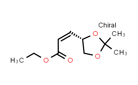 CAS No. 91926-90-8, (S,Z)-Ethyl 3-(2,2-dimethyl-1,3-dioxolan-4-yl)acrylate