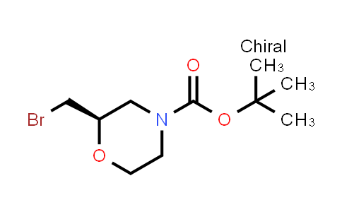 CAS No. 919286-58-1, tert-Butyl (2R)-2-(bromomethyl)morpholine-4-carboxylate