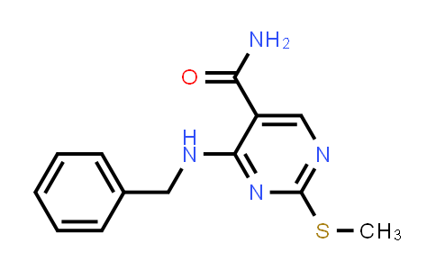 919486-26-3 | 4-(Benzylamino)-2-(methylthio)pyrimidine-5-carboxamide