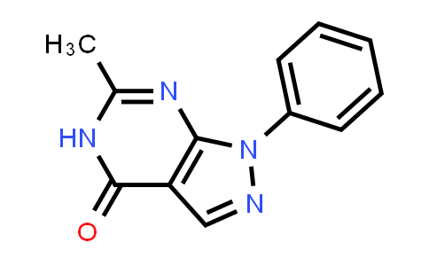 CAS No. 91974-63-9, 6-Methyl-1-phenyl-1,5-dihydro-4H-pyrazolo[3,4-d]pyrimidin-4-one