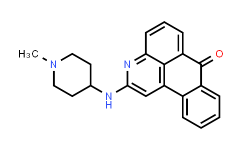 CAS No. 919745-41-8, 2-((1-Methylpiperidin-4-yl)amino)-7H-naphtho[1,2,3-de]quinolin-7-one