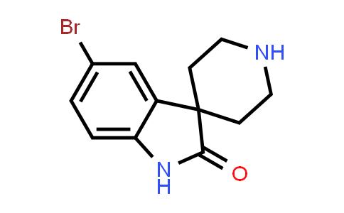 CAS No. 920023-50-3, 5-Bromospiro[indoline-3,4'-piperidin]-2-one