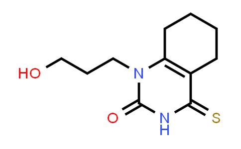 CAS No. 920159-05-3, 1-(3-Hydroxypropyl)-4-sulfanylidene-1,2,3,4,5,6,7,8-octahydroquinazolin-2-one