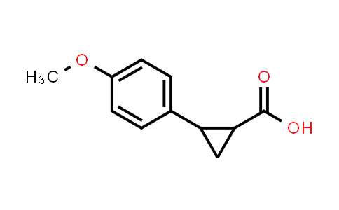 CAS No. 92016-94-9, 2-(4-Methoxyphenyl)cyclopropane-1-carboxylic acid