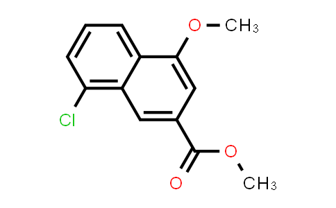 92023-34-2 | 2-Naphthalenecarboxylic acid, 8-chloro-4-methoxy-, methyl ester
