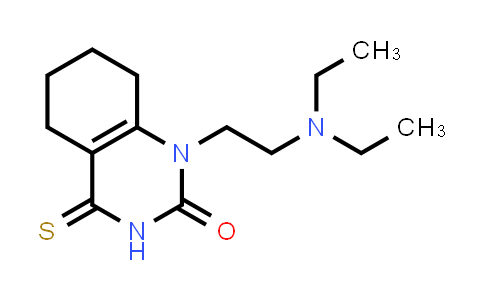 CAS No. 920250-50-6, 1-[2-(Diethylamino)ethyl]-4-sulfanylidene-1,2,3,4,5,6,7,8-octahydroquinazolin-2-one