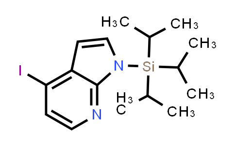 CAS No. 920501-58-2, 4-iodo-1-(triisopropylsilyl)-1H-pyrrolo[2,3-b]pyridine