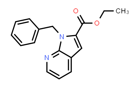 CAS No. 920978-91-2, 1H-Pyrrolo[2,3-b]pyridine-2-carboxylic acid, 1-(phenylmethyl)-, ethyl ester