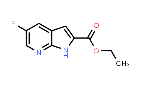 CAS No. 920978-95-6, 1H-Pyrrolo[2,3-b]pyridine-2-carboxylic acid, 5-fluoro-, ethyl ester