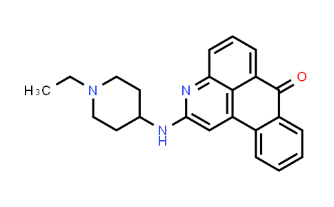 CAS No. 921168-13-0, 2-((1-Ethylpiperidin-4-yl)amino)-7H-naphtho[1,2,3-de]quinolin-7-one