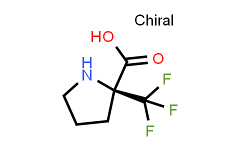 CAS No. 921224-82-0, (2S)-2-(Trifluoromethyl)pyrrolidine-2-carboxylic acid
