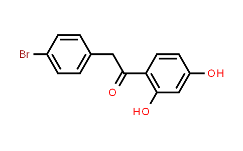 CAS No. 92152-60-8, 2-(4-Bromophenyl)-1-(2,4-dihydroxyphenyl)ethanone