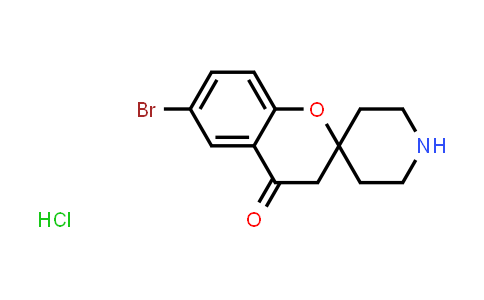 CAS No. 921760-46-5, 6-Bromospiro[chroman-2,4'-piperidin]-4-one hydrochloride